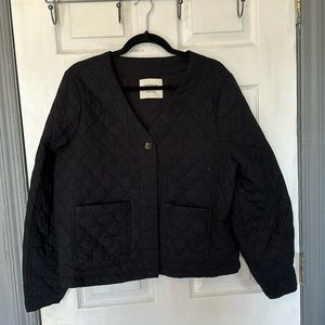 GOODTHREADS: Women's Cotton Poplin Quilted Transitional Jacket